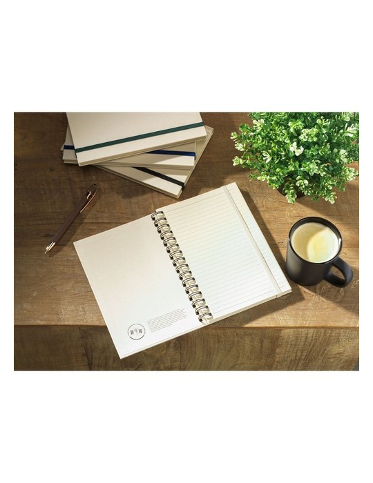 Sugarcane Bagasse Spiral Notebook A5 carnet