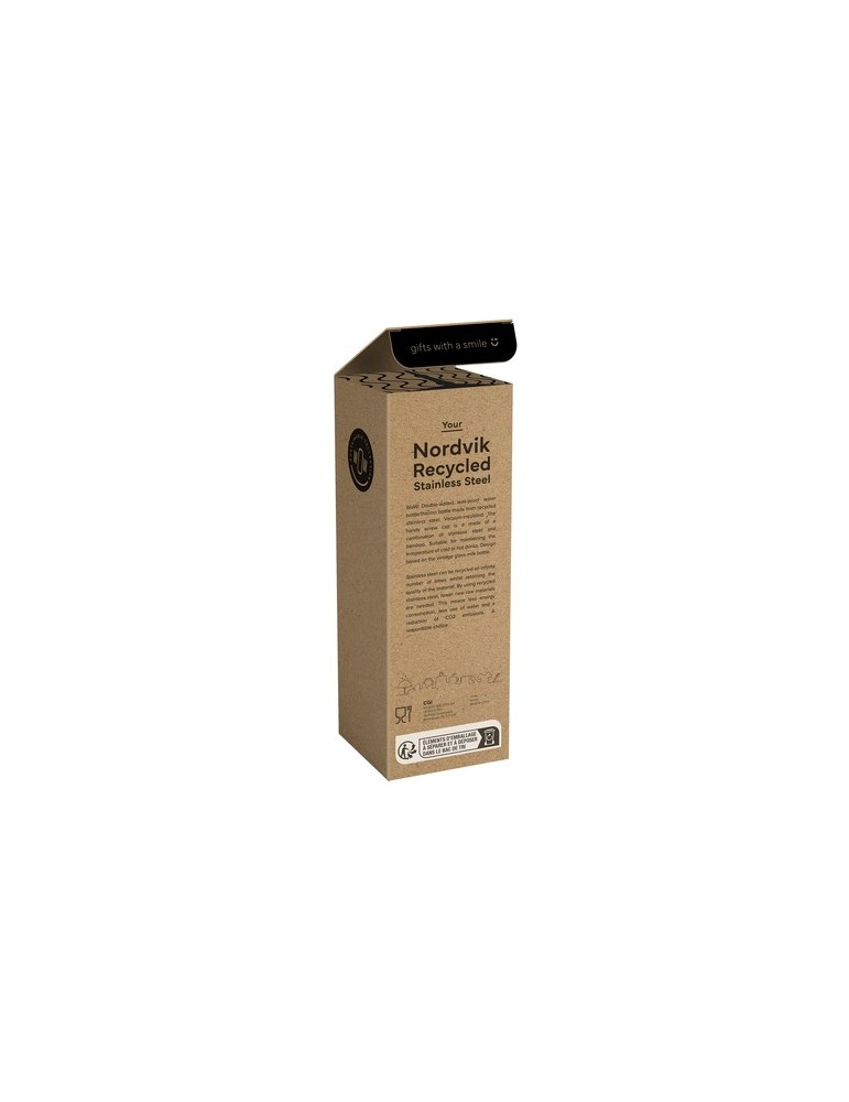 Nordvik RCS Recycled Steel 500 ml bouteille