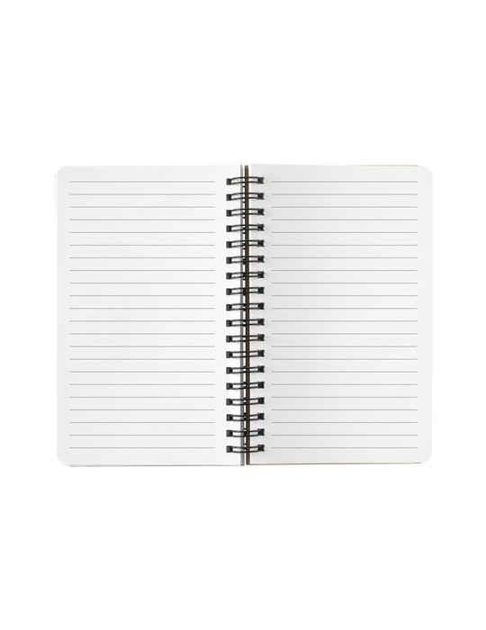 Notebook made from Stonewaste-Bamboo A6 bloc-notes