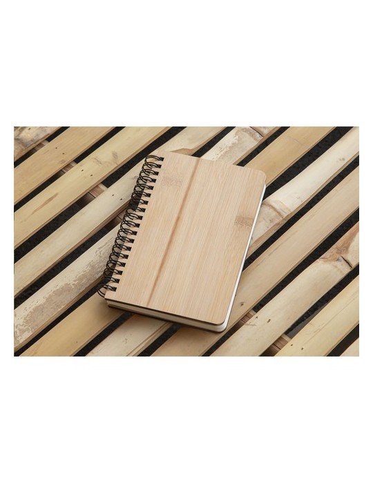 Notebook made from Stonewaste-Bamboo A6 bloc-notes