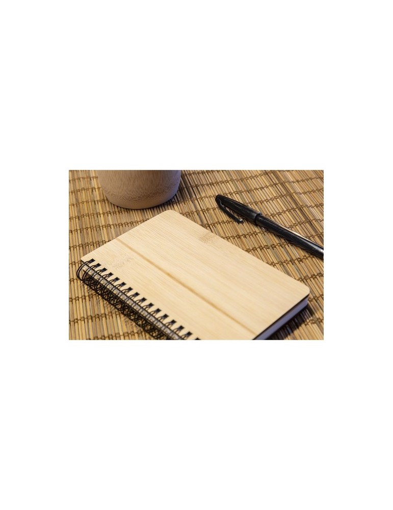 Notebook made from Stonewaste-Bamboo A6 bloc-notes