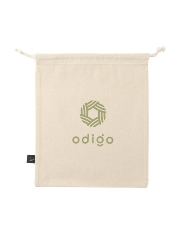 Gift Pouch Naturel GRS Recycled Cotton (150 g/m²) M