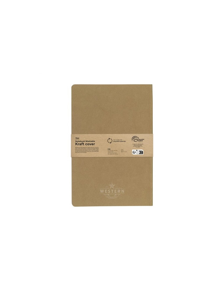 Notebook GRS Washable Kraft Cover A5 Cover
