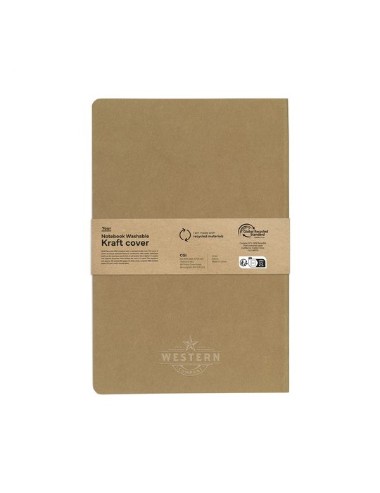 Notebook GRS Washable Kraft Cover A5 Cover