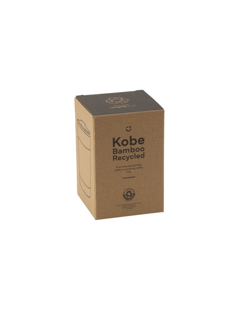 Kobe Bamboo RCS Recycled Steel 350 ml mug