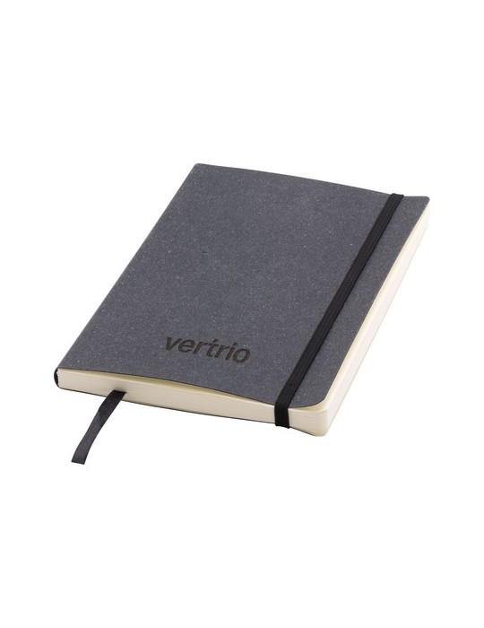 Monti Recycled Leather Notebook A5 carnet de notes