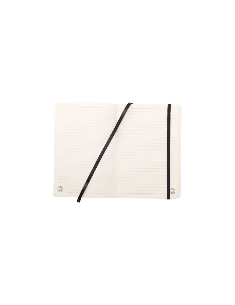 Monti Recycled Leather Notebook A5 carnet de notes