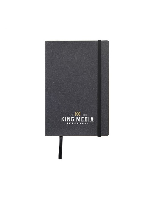 Monti Recycled Leather Notebook A5 carnet de notes