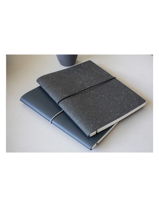 Recycled Leather Refillable Notebook A5 Bloc-note