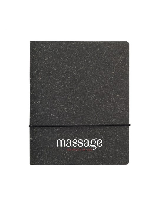 Recycled Leather Refillable Notebook A5 Bloc-note