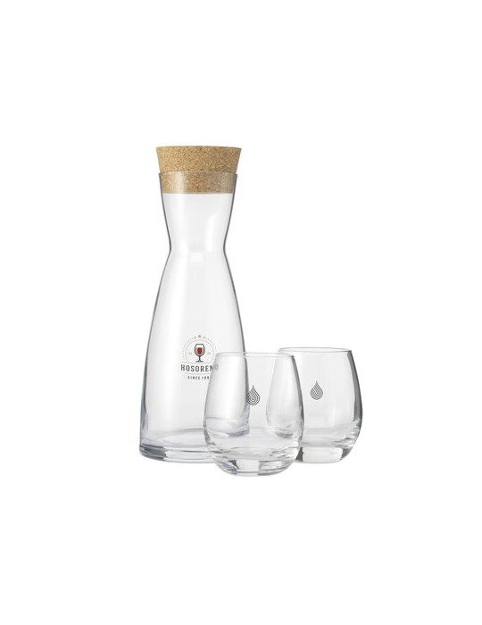 Ypsilon Carafe 1 L avec un bouchon en liège