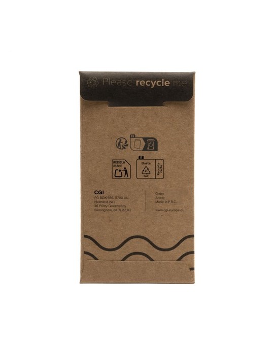 WoodKey Rectangle porte-clés