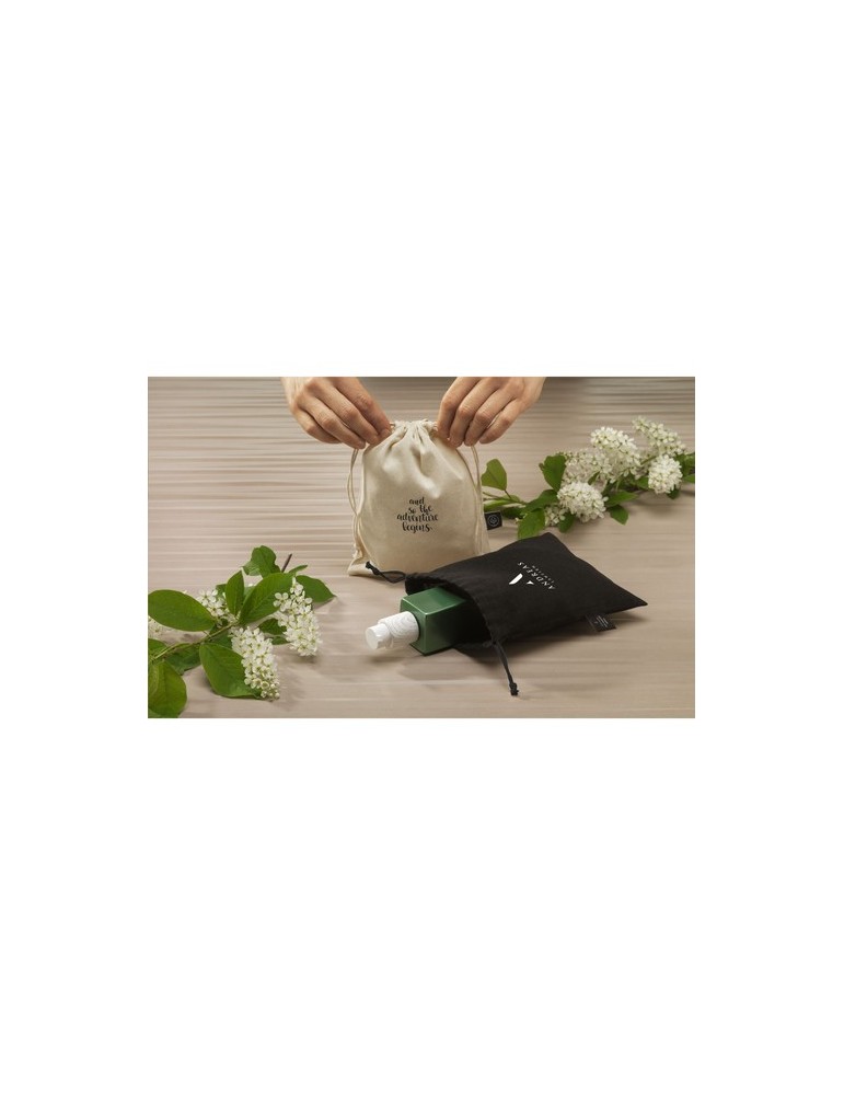 Gift Pouch Naturel GRS Recycled Cotton (150 g/m²) S