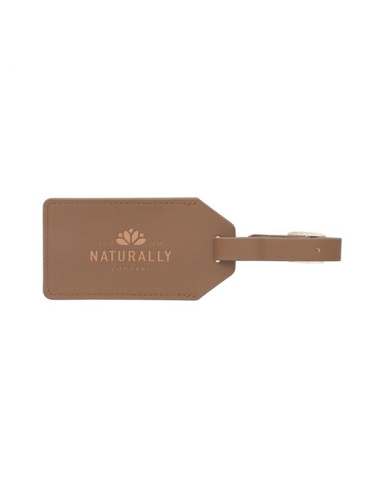 Vegan Pineapple Leather Luggage Tag