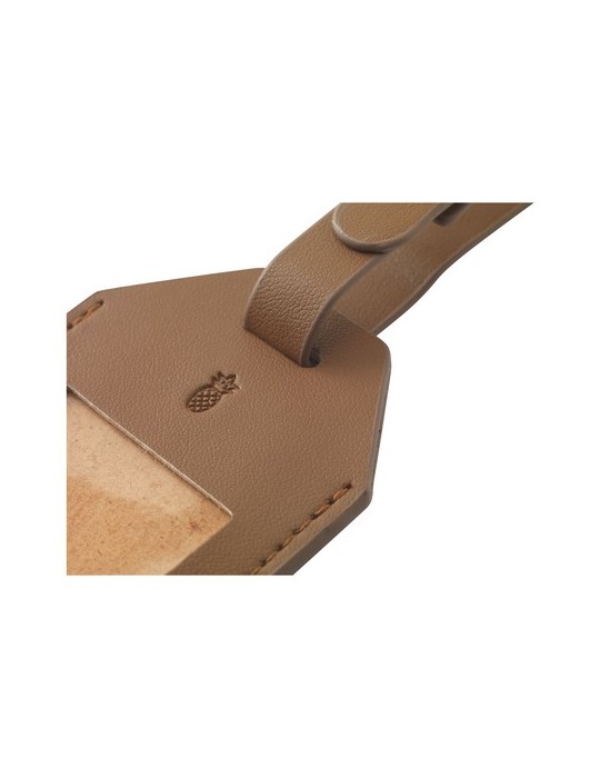 Vegan Pineapple Leather Luggage Tag