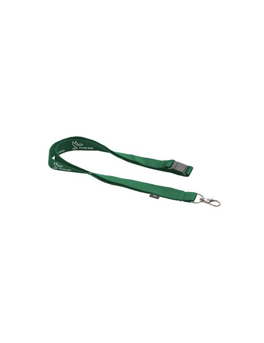 Lanyard Safety  RPET 2 cm tour de cou