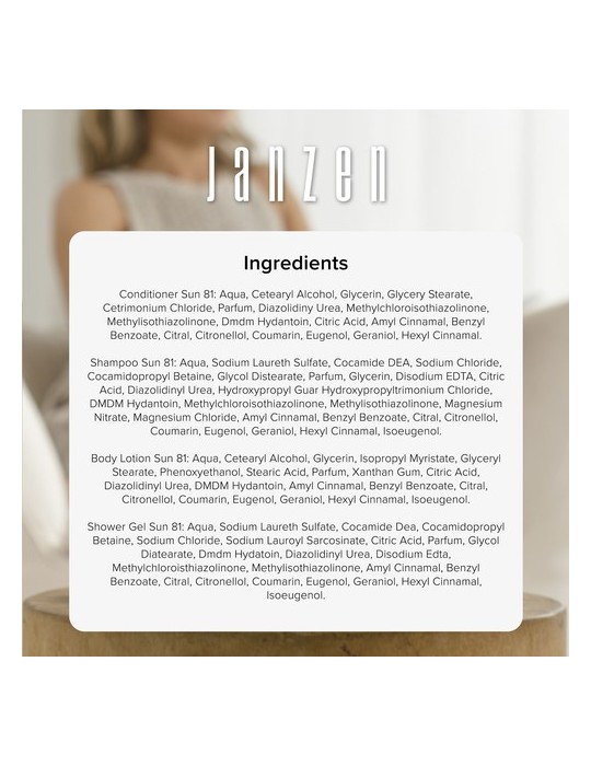 Janzen Travel Set Sun 81