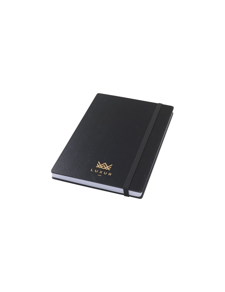 Bamboo Journal Naked Spine Notebook Black A5
