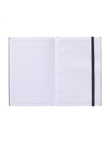 Bamboo Journal Naked Spine Notebook Black A5 2