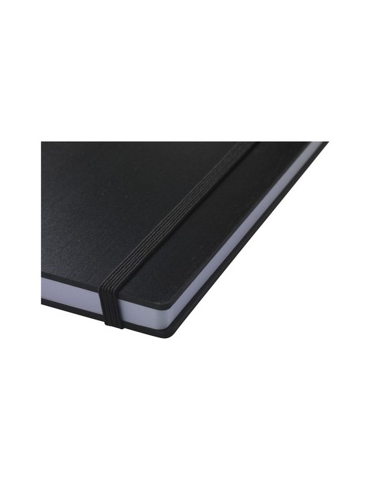 Bamboo Journal Naked Spine Notebook Black A5