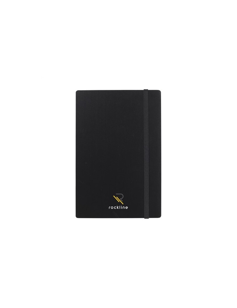 Bamboo Journal Naked Spine Notebook Black A5