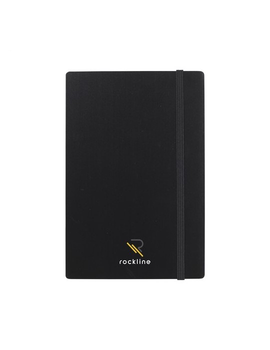 Bamboo Journal Naked Spine Notebook Black A5