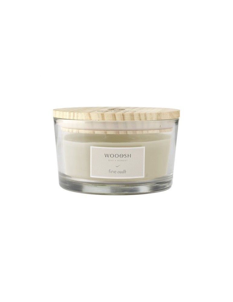 Wooosh Flame Scented Candle Fine Oudh
