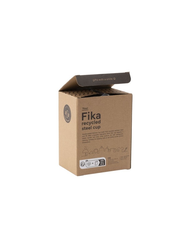 Fika RCS Recycled Steel Cup 400 ml gobelet thermos