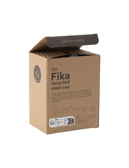 Fika RCS Recycled Steel Cup 400 ml gobelet thermos