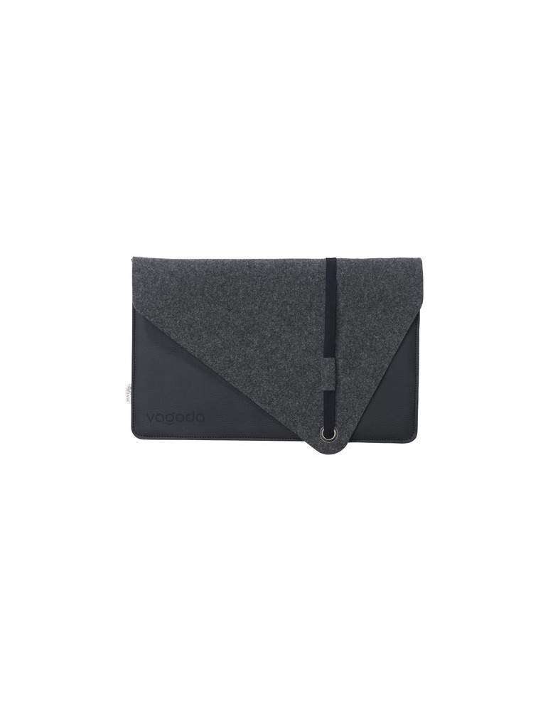 Recycled Felt&Apple ImitationLeather Sleeve 15/16p