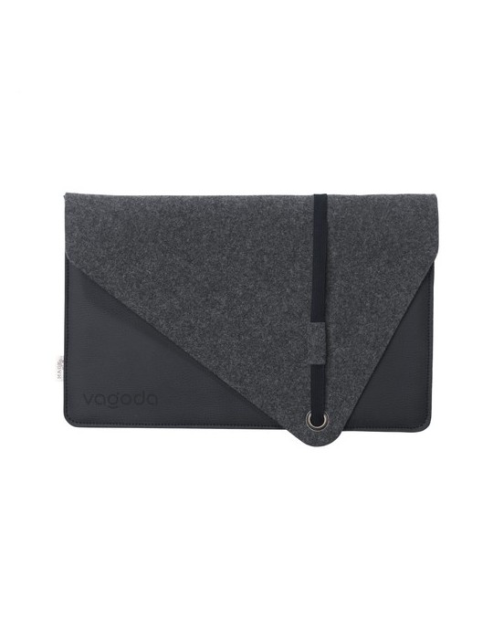 Recycled Felt&Apple ImitationLeather Sleeve 15/16p