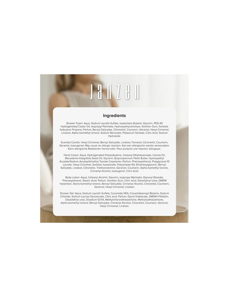 Janzen Gift Set M Skin 90