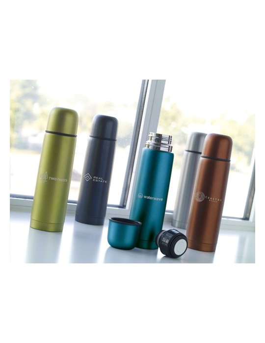 Frosted Bottle RCS Recycled Steel 500 ml bouteille