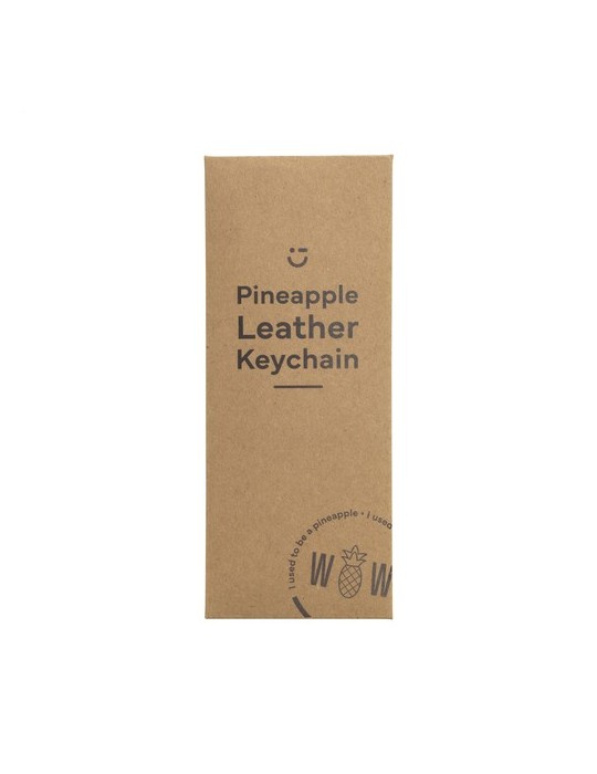 Vegan Pineapple Leather Keyring porte-clés