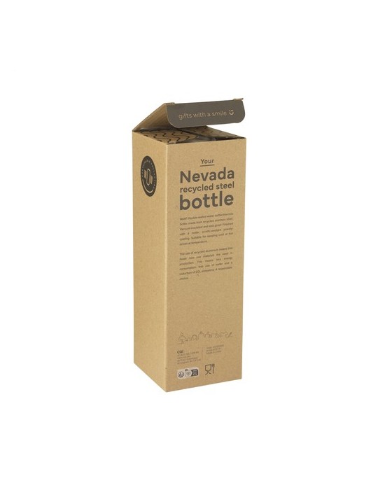 Nevada RCS Recycled Steel Bottle 500 ml bouteille