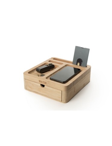 Walter Bamboo Big Dock 15W organisateur et chargeur
