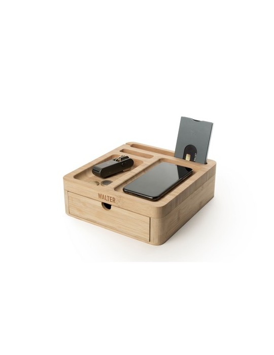 Walter Bamboo Big Dock 15W organisateur et chargeur
