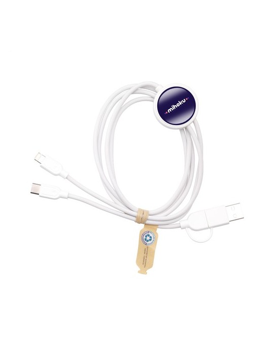 Charging Cable RCS Recycled ABS-TPE câble de charge