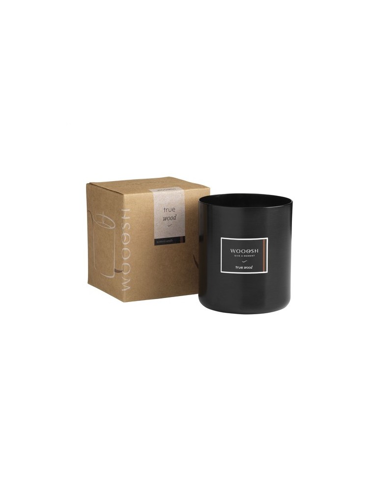 Wooosh Scented Candle True Wood bougie parfumée