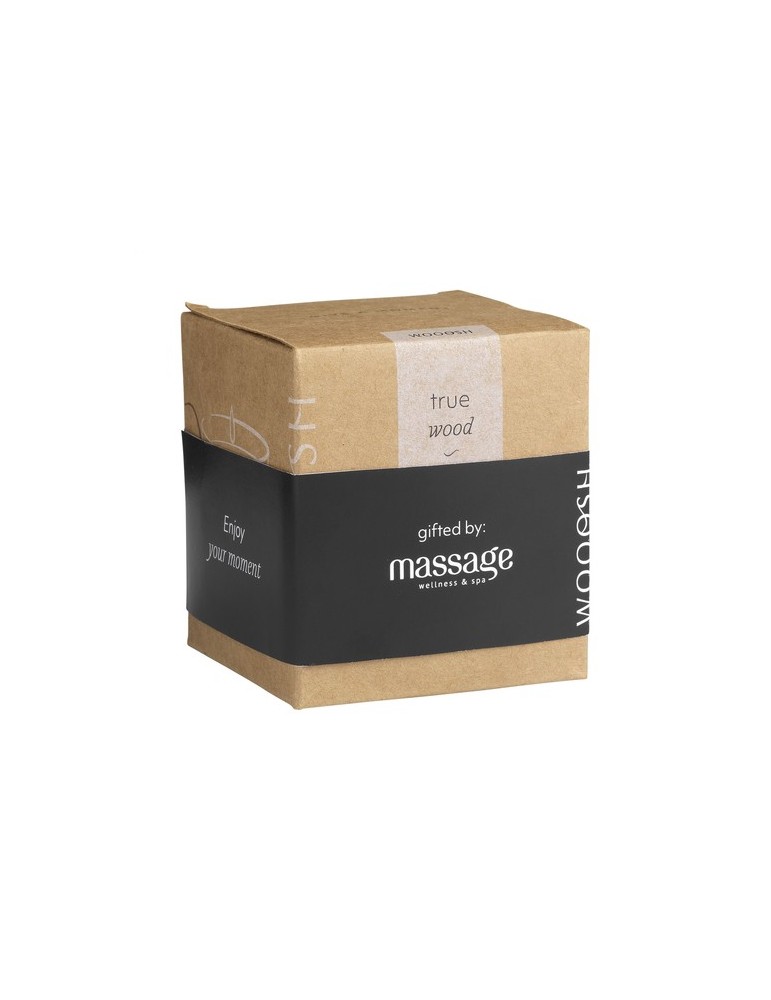 Wooosh Scented Candle True Wood bougie parfumée