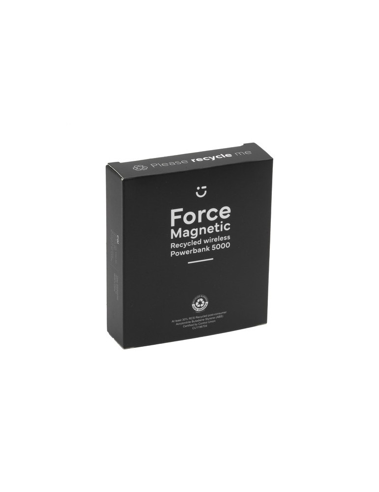 Force Magnetic RCS Recycled Wireless Powerbank 5000