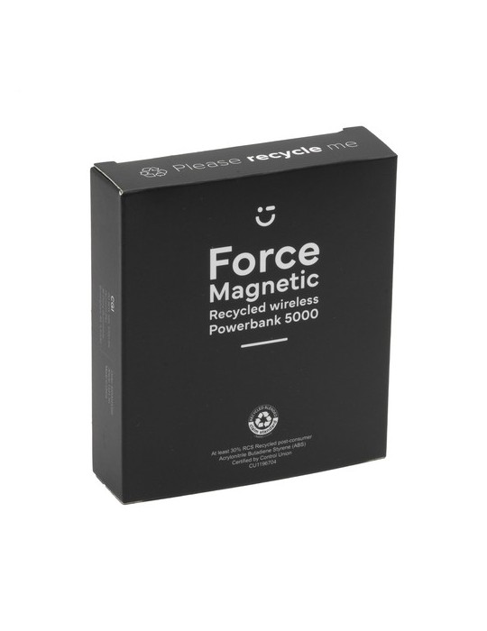 Force Magnetic RCS Recycled Wireless Powerbank 5000