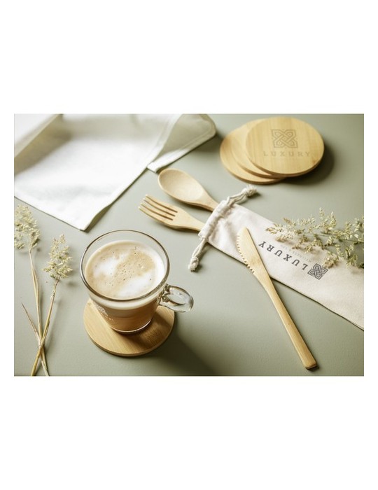 Bamboo Coaster Set sous-verres