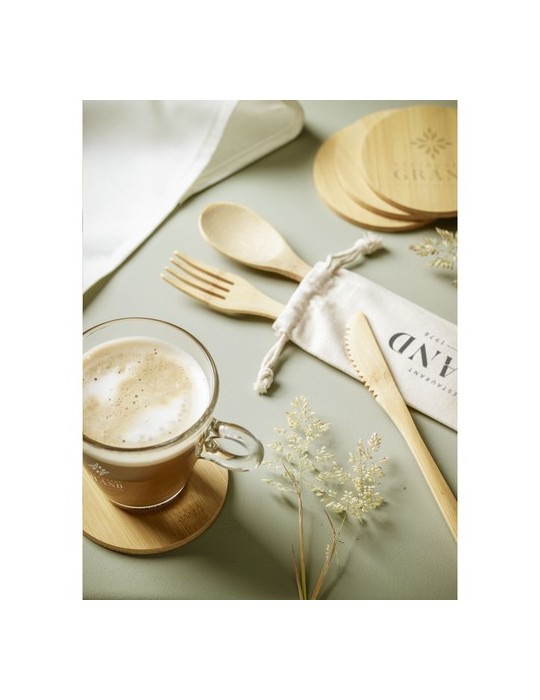 Bamboo Coaster Set sous-verres