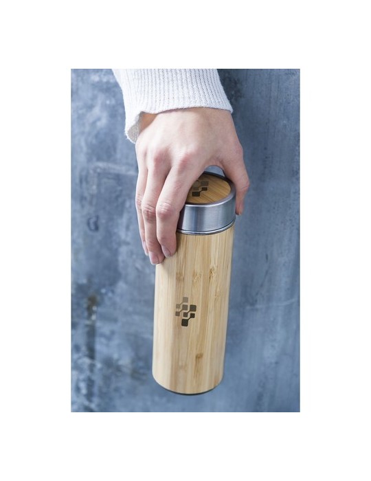 Osaka 360 ml thermos en bambou