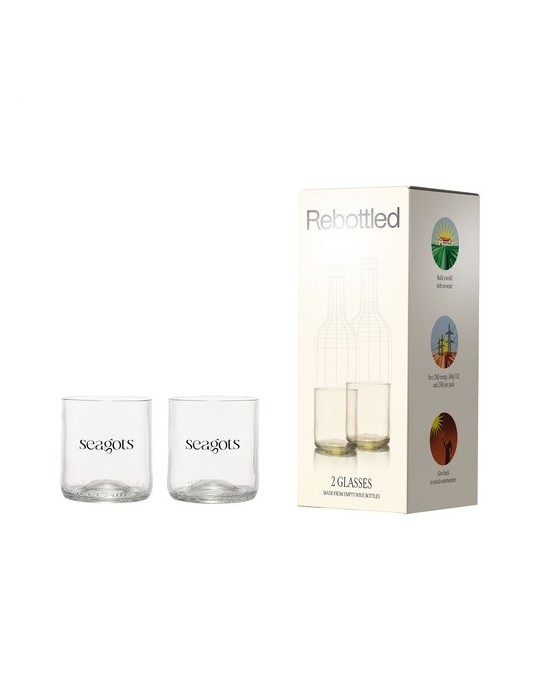Rebottled® Short Tumbler 2-pack verres