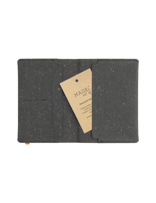 Recycled Leather Passport Holder étui à passeport