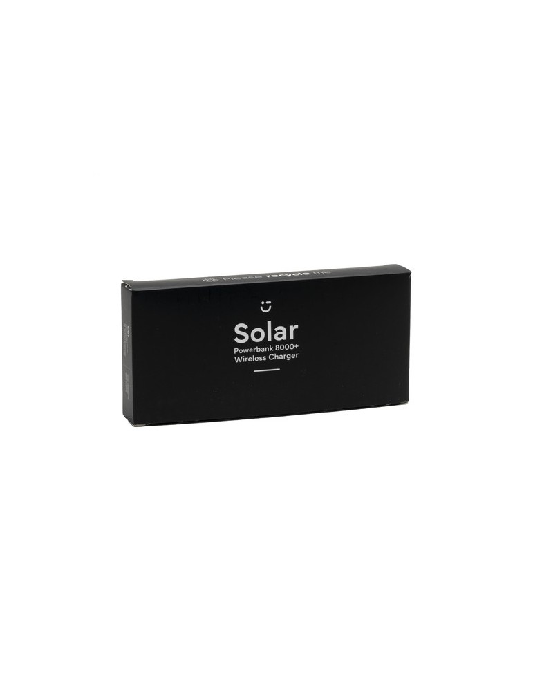 Solar Powerbank 8000+ Wireless Charger chargeur externe