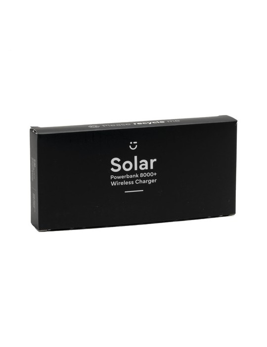 Solar Powerbank 8000+ Wireless Charger chargeur externe
