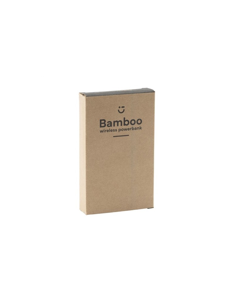 Bamboo 8000 Wireless Powerbank chargeur sans fil